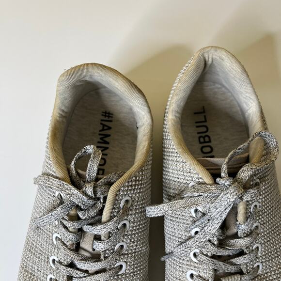 Nobull Athletic Trainer Shoes M9.5 W11 Unisex Gray Heather Camo Sole Lace Up - Picture 4 of 8